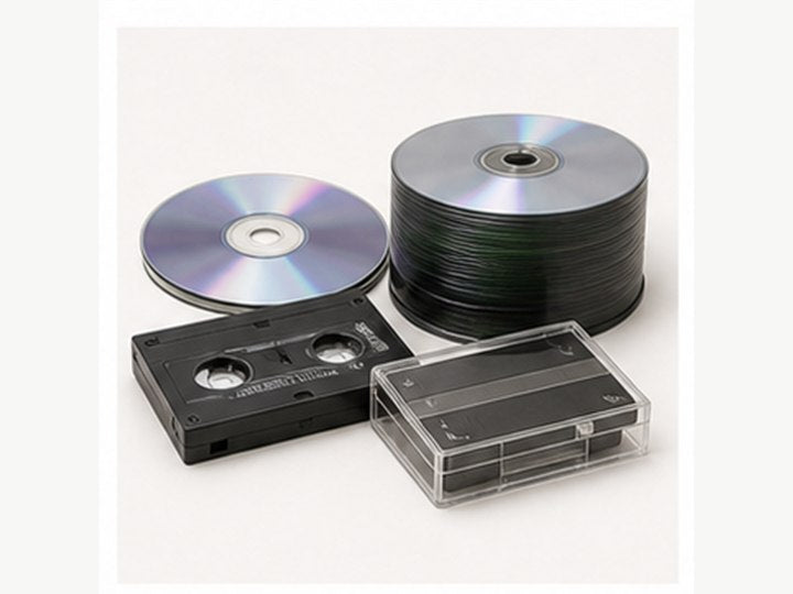CDs, DVDs & Data Tapes accepted for recycling at 1PC