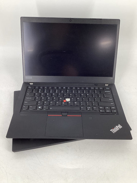 LOT OF 2 Lenovo ThinkPad T14 Gen 1 (i5-10210U @1.6GHz, 8GB RAM, No SSD/OS) No AC