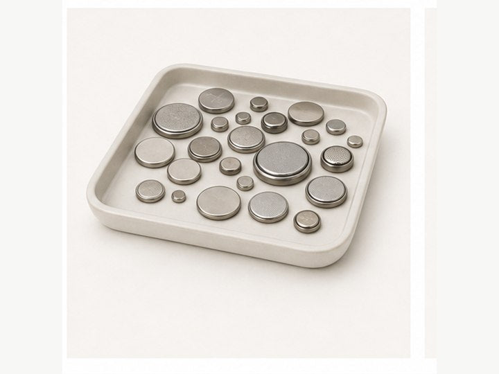 Button Cell Batteries accepted for recycling at 1PC
