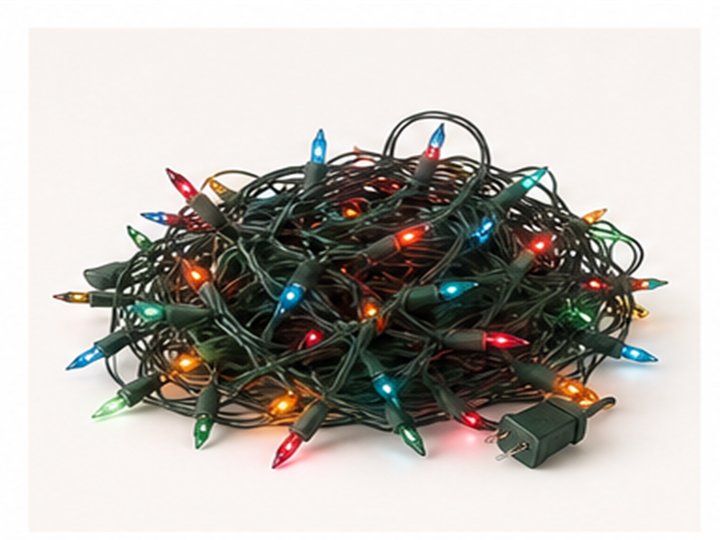 Christmas Lights accepted for recycling at 1PC