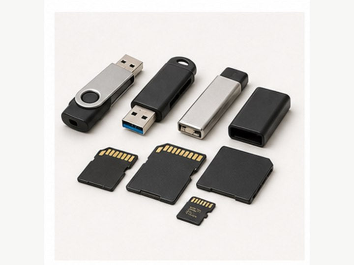 USB Drives & Memory Cards accepted for recycling at 1PC